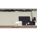 Apple iPhone 16 Pro Max Middle Frame with Small Parts (No Charger Flex) - Desert Titanium Pulled B