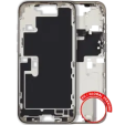 Apple iPhone 16 Pro Max Middle Frame with Small Parts (No Charger Flex) - Natural Titanium Pulled A