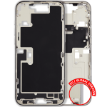 Apple iPhone 16 Pro Max Middle Frame with Small Parts (No Charger Flex) - White Titanium Pulled A