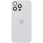 Apple iPhone 16 Pro Max Back Cover with Magnet Bazel incl NFC and Flash Flex - White Titanium Service Pack
