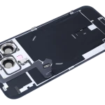 Apple iPhone 16 Pro Max Back Cover with Magnet Bazel incl NFC and Flash Flex - White Titanium Service Pack