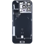 Apple iPhone 16 Pro Max Back Cover with Magnet Bazel incl NFC and Flash Flex - Black Titanium Service Pack