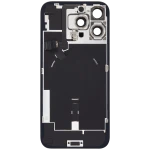 Apple iPhone 16 Pro Max Back Cover with Magnet Bazel incl NFC and Flash Flex - Black Titanium Service Pack