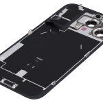 Apple iPhone 16 Pro Max Back Cover with Magnet Bazel incl NFC and Flash Flex - Black Titanium Service Pack