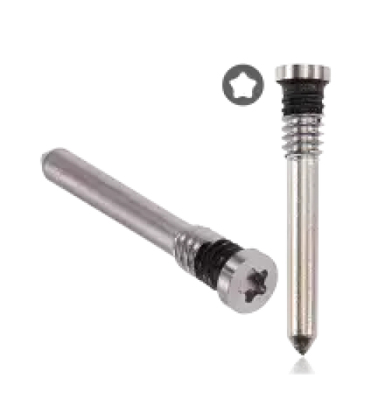 Apple iPhone 16 Series Bottom Screw Set (100 Pack) - Silver