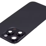 Apple iPhone 16 Pro Back Cover with Magnet Bazel incl NFC and Flash Flex - Black Titanium Pulled A