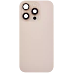 Apple iPhone 16 Pro Back Cover with Magnet Bazel incl NFC and Flash Flex - Desert Titanium Pulled A