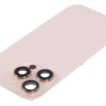 Apple iPhone 16 Pro Back Cover with Magnet Bazel incl NFC and Flash Flex - Desert Titanium Pulled A