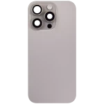 Apple iPhone 16 Pro Back Cover with Magnet Bazel incl NFC and Flash Flex - Natural Titanium Pulled A