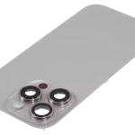 Apple iPhone 16 Pro Back Cover with Magnet Bazel incl NFC and Flash Flex - Natural Titanium Pulled A