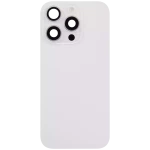 Apple iPhone 16 Pro Back Cover with Magnet Bazel incl NFC and Flash Flex - White Titanium Pulled A