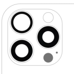Apple iPhone 16 Pro / 16 Pro Max Back Camera Lens 3 Piece Set OEM-Equivalent