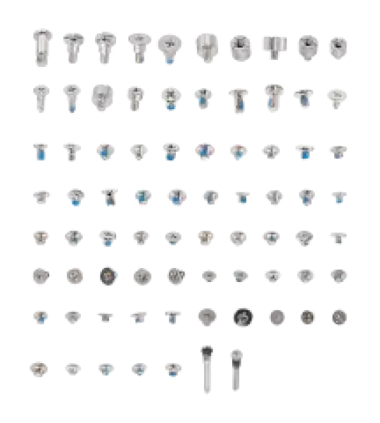 Apple iPhone 16 Plus Complete Screw Set