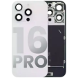 Apple iPhone 16 Pro Back Cover with Magnet Bazel incl NFC and Flash Flex - White Titanium Pulled A