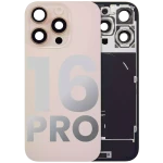 Apple iPhone 16 Pro Back Cover with Magnet Bazel incl NFC and Flash Flex - Desert Titanium Pulled A