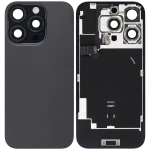 Apple iPhone 16 Pro Back Cover with Magnet Bazel incl NFC and Flash Flex - Black Titanium Pulled B