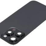 Apple iPhone 16 Pro Back Cover with Magnet Bazel incl NFC and Flash Flex - Black Titanium Pulled B