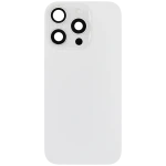 Apple iPhone 16 Pro Back Cover with Magnet Bazel incl NFC and Flash Flex - White Titanium Pulled B