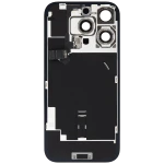 Apple iPhone 16 Pro Back Cover with Magnet Bazel incl NFC and Flash Flex - White Titanium Pulled B