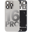 Apple iPhone 16 Pro Back Cover with Magnet Bazel incl NFC and Flash Flex - Natural Titanium Pulled B