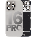 Apple iPhone 16 Pro Back Cover with Magnet Bazel incl NFC and Flash Flex - Natural Titanium Pulled B