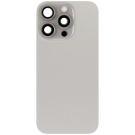 Apple iPhone 16 Pro Back Cover with Magnet Bazel incl NFC and Flash Flex - Natural Titanium Pulled B
