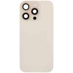 Apple iPhone 16 Pro Back Cover with Magnet Bazel incl NFC and Flash Flex - Desert Titanium Pulled B