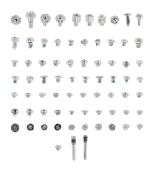 Apple iPhone 16 Pro Complete Screw Set