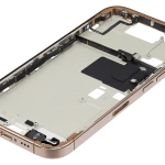 Apple iPhone 16 Pro Middle Frame with Small Parts (No Charger Flex) - Desert Titanium Pulled A