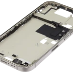 Apple iPhone 16 Pro Middle Frame with Small Parts (No Charger Flex) - Natural Titanium Pulled A