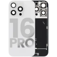 Apple iPhone 16 Pro Back Cover with Magnet Bazel incl NFC and Flash Flex - White Titanium Pulled C