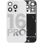 Apple iPhone 16 Pro Back Cover with Magnet Bazel incl NFC and Flash Flex - White Titanium Pulled C