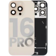 Apple iPhone 16 Pro Back Cover with Magnet Bazel incl NFC and Flash Flex - Desert Titanium Pulled C