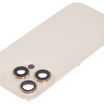 Apple iPhone 16 Pro Back Cover with Magnet Bazel incl NFC and Flash Flex - Desert Titanium Pulled C