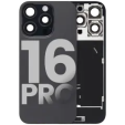 Apple iPhone 16 Pro Back Cover with Magnet Bazel incl NFC and Flash Flex - Black Titanium Pulled C