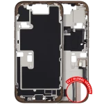 Apple iPhone 16 Pro Middle Frame with Small Parts - Desert Titanium Pulled A