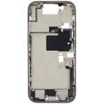 Apple iPhone 16 Pro Middle Frame with Small Parts - Natural Titanium Pulled A