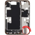 Apple iPhone 16 Pro Middle Frame with Small Parts - Desert Titanium Pulled B