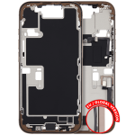 Apple iPhone 16 Pro Middle Frame with Small Parts - Desert Titanium Pulled B