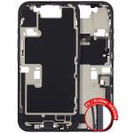Apple iPhone 16 Pro Middle Frame with Small Parts - Black Titanium Pulled C