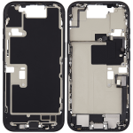 Apple iPhone 16 Pro Middle Frame with Small Parts - Black Titanium Pulled C