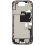 Apple iPhone 16 Pro Middle Frame with Small Parts - Natural Titanium Pulled C