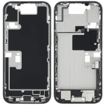 Apple iPhone 16 Pro Middle Frame with Small Parts - White Titanium Pulled C