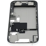 Apple iPhone 16 Pro Middle Frame with Small Parts - White Titanium Pulled C