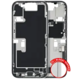 Apple iPhone 16 Pro Middle Frame with Small Parts - White Titanium Pulled B