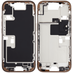 Apple iPhone 16 Pro Middle Frame with Small Parts (No Charger Flex) - Desert Titanium Pulled B
