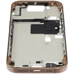 Apple iPhone 16 Pro Middle Frame with Small Parts (No Charger Flex) - Desert Titanium Pulled B