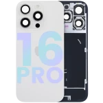 Apple iPhone 16 Pro Back Cover with Magnet Bazel incl NFC and Flash Flex - White Titanium Service Pack