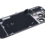 Apple iPhone 16 Pro Back Cover with Magnet Bazel incl NFC and Flash Flex - White Titanium Service Pack
