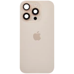 Apple iPhone 16 Pro Back Cover with Magnet Bazel incl NFC and Flash Flex - Desert Titanium Service Pack